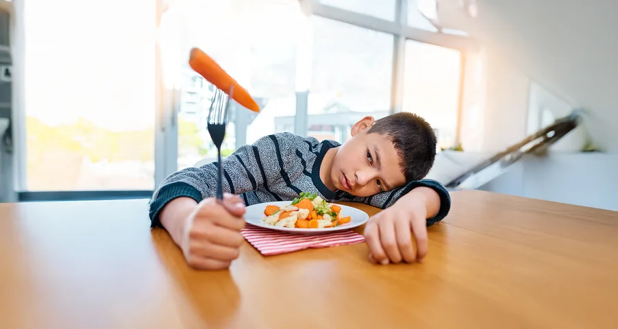 Falta de apetito en niños